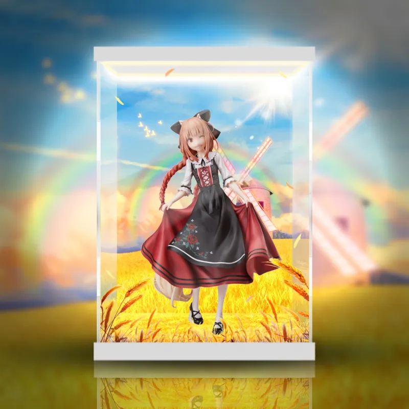 AOWOBOX Compatible With F: NEX Spice And Wolf Holo Ethnic Clothing Figure Display Case Model Accessories-7