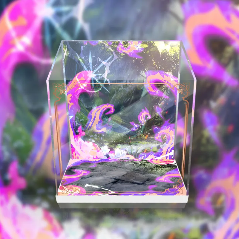 AOWOBOX F:NEX Princess Connect Reuniting With You Kayuru Figurine Display Case Model Accessories-2