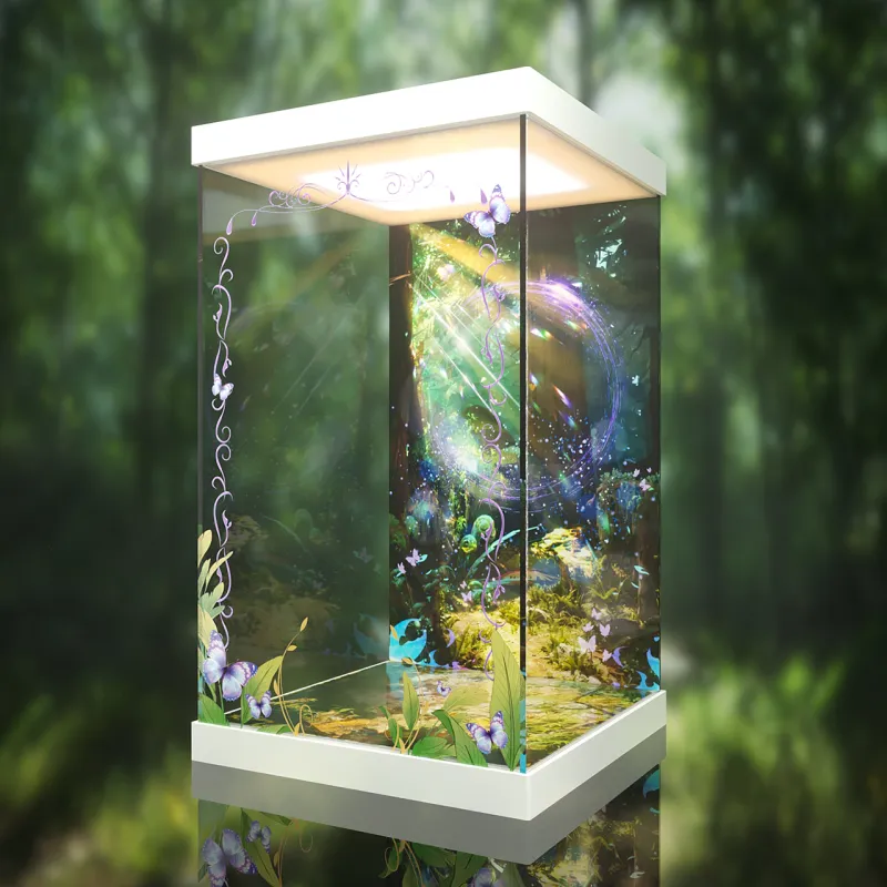 AOWOBOX Compatibility With AOKO Bichiniya Figure Display Case Model Accessories-10