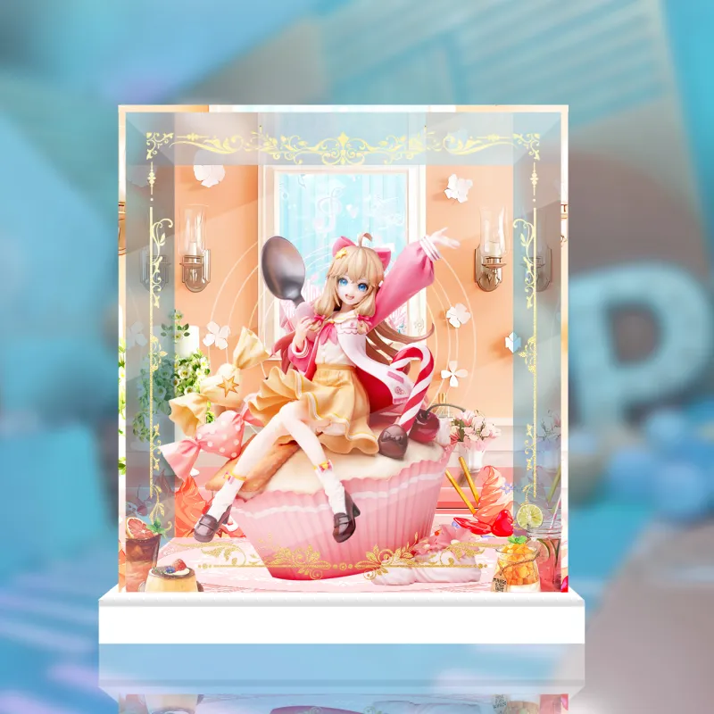 AOWOBOX Compatible With Myethos A-SOUL Garan Sweetheart Time Ver. Figurine Display Box Model Accessories-1
