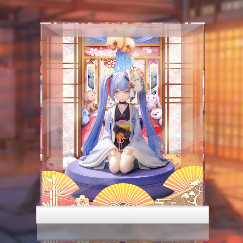AOWOBOX Compatible With VirtuaReal Virtual Host Azi Summer Festival Figure Display Case Model Accessories-1
