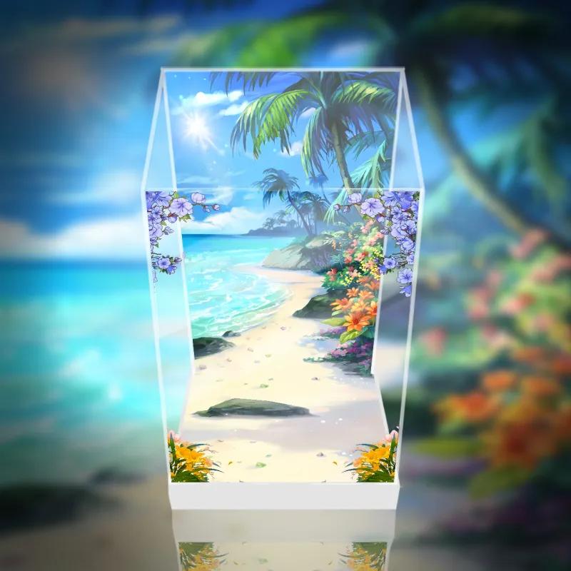 AOWOBOX Compatibility With Alphamax Ssss. Gridman Tetsuya Swimwear Figurine Display Case Model Accessories-11