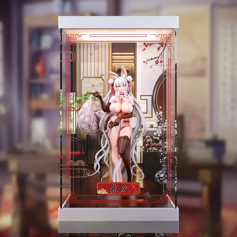AOWOBOX Compatibility With Kai Tian Studio SSR FIGURE Xian Ren Guan Suku Hand Puppet Display Case Model Accessories-9