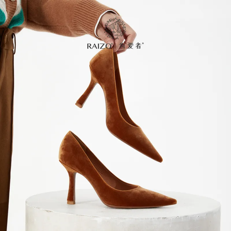 RAIZO Slim Heel High Heels Women's-10