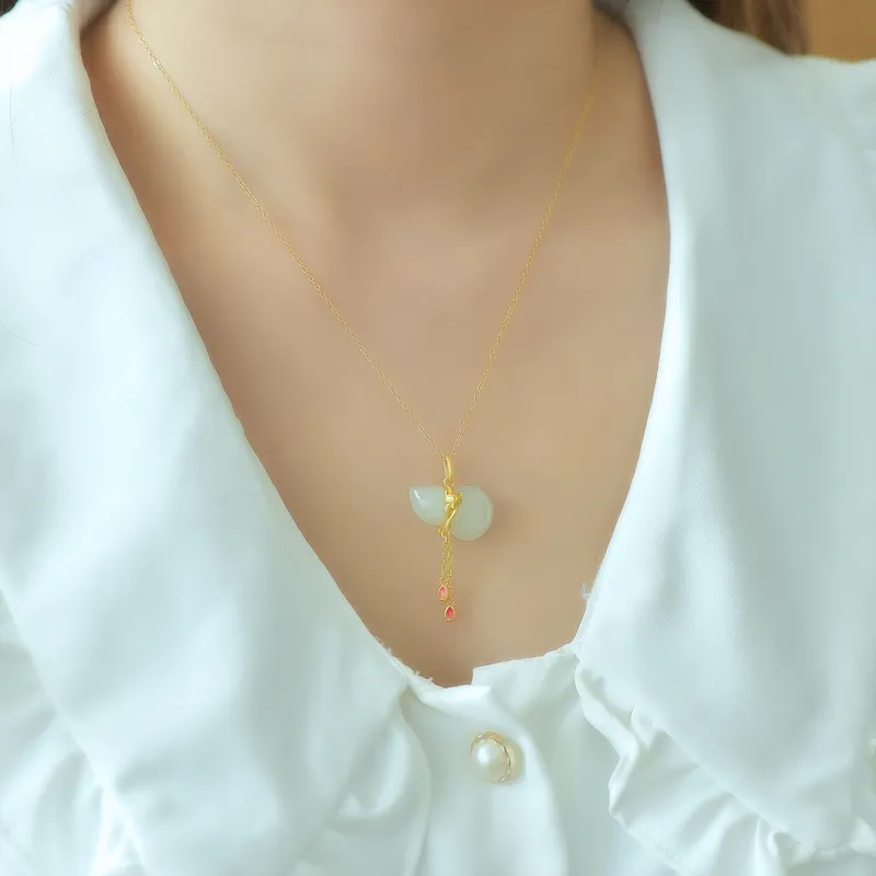 Jade Ink Love Chinoiserie White Jade Women's-6