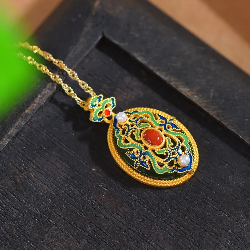 Jade Ink Love Vintage Luxury Style Jasper Women's-4