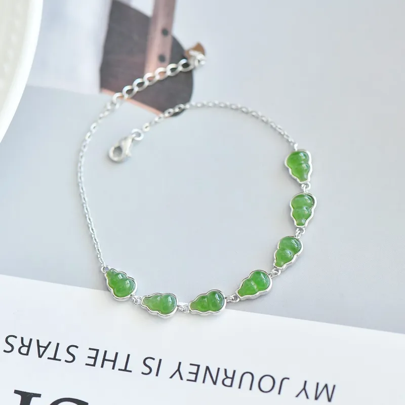 Jade Ink Love Bracelets Jasper Women's-4