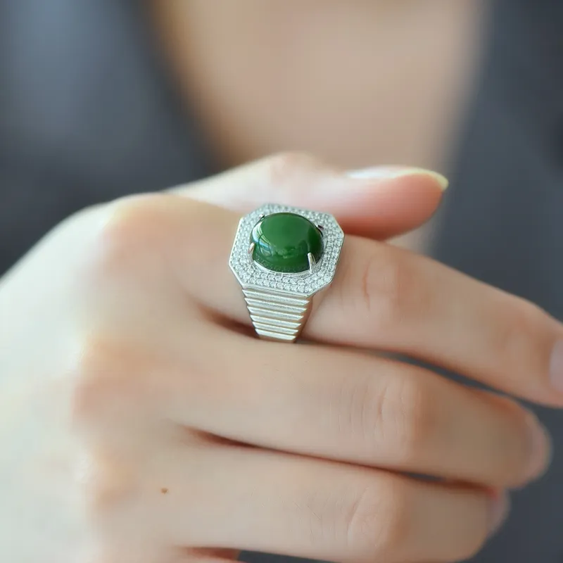 Jade Ink Love Rings Jasper Unisex-5