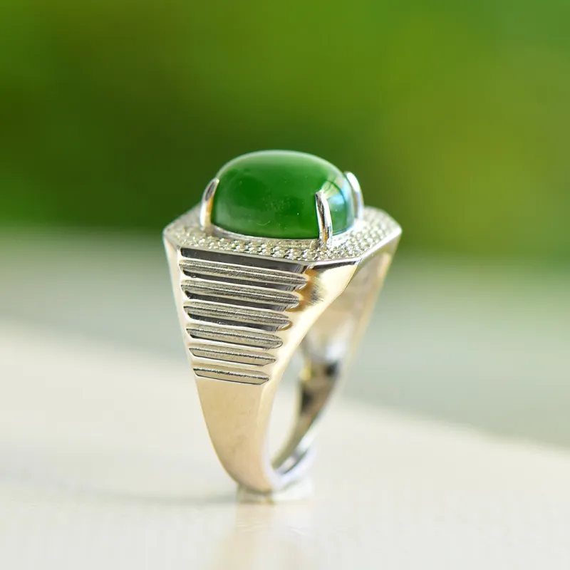 Jade Ink Love Rings Jasper Unisex-4