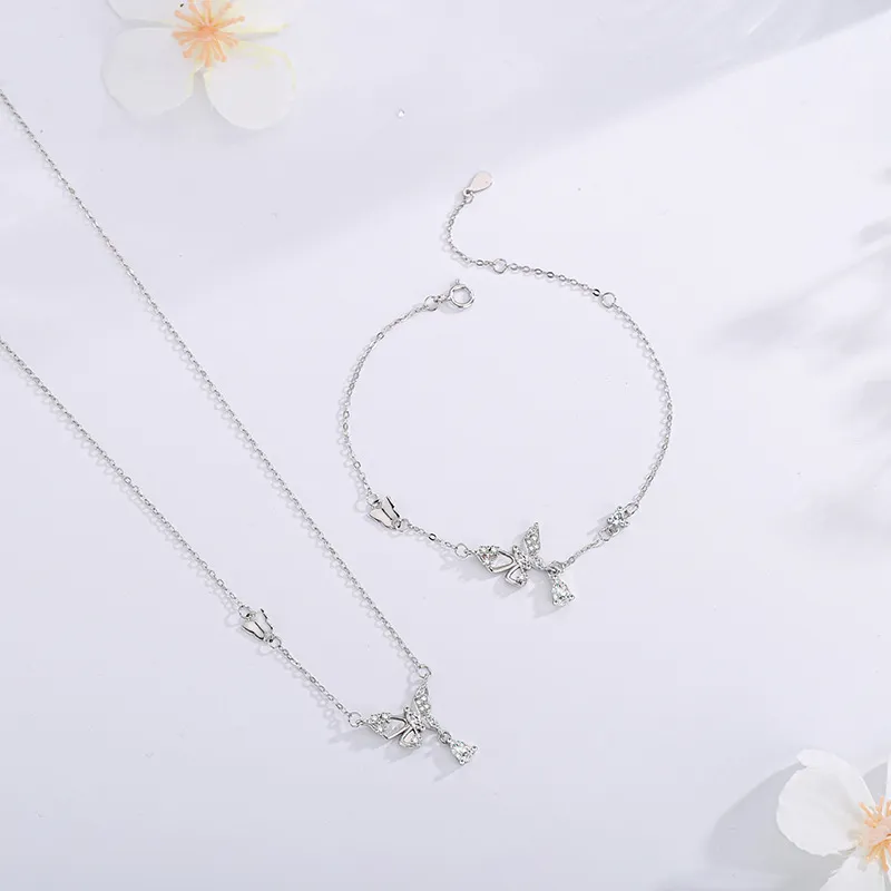 KINGFOCUS Sterling Silver Necklaces Women's-3