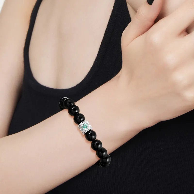 KINGFOCUS Obsidian Bracelets Unisex-2