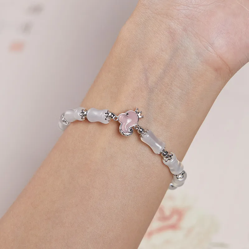 KINGFOCUS Chalcedony Bracelets Women's-5