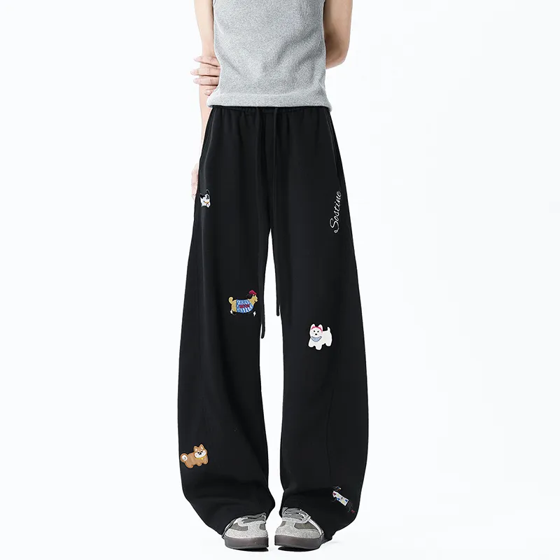 ROOMBOSE Casual Pants Unisex-13