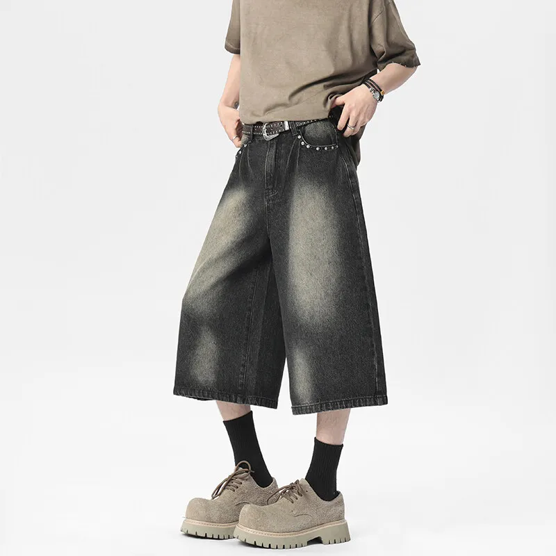 ROOMBOSE Denim Shorts Unisex-3