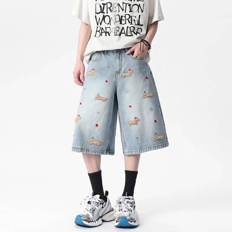 ROOMBOSE Denim Shorts Unisex-5