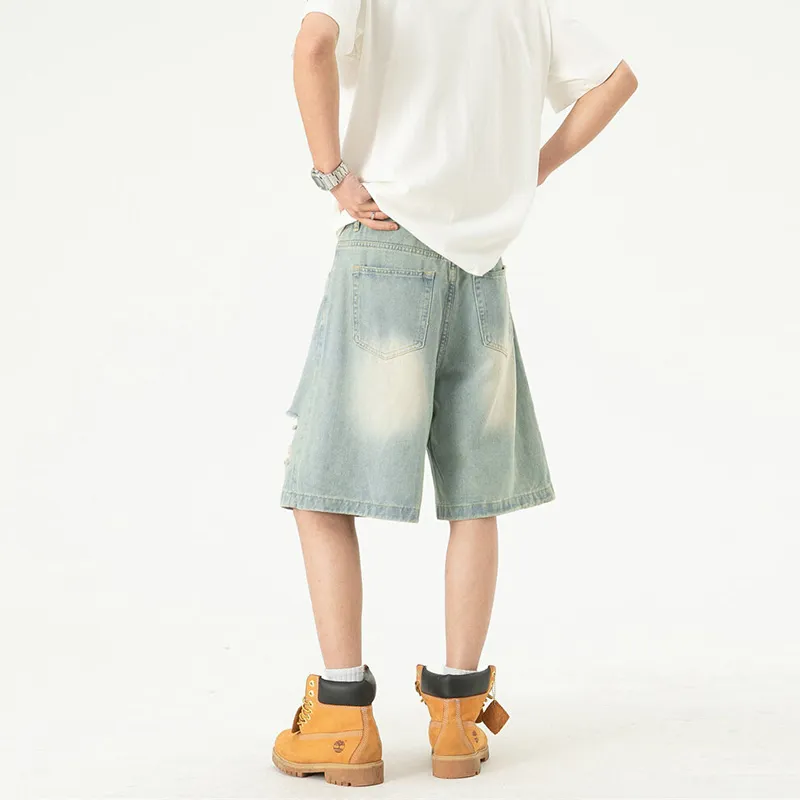 ROOMBOSE Denim Shorts Unisex-6
