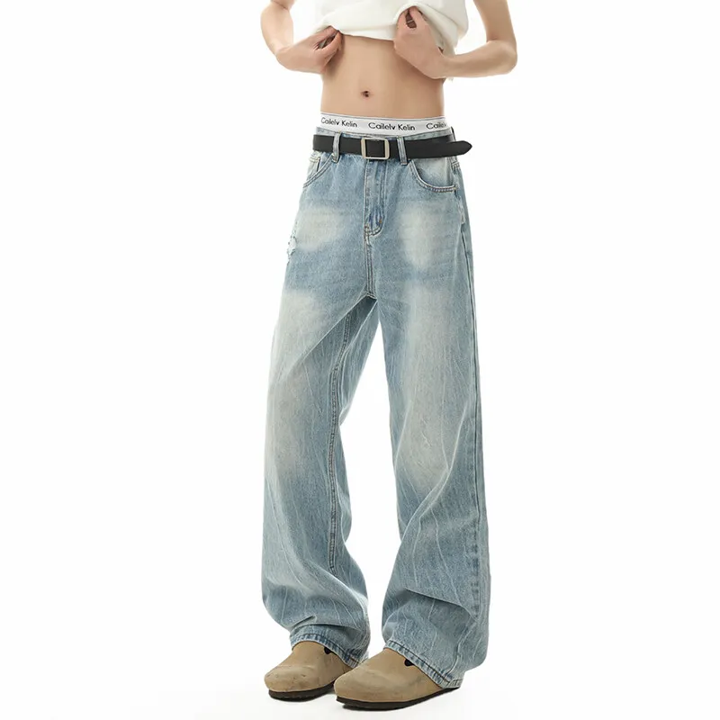 ROOMBOSE Jeans Unisex Light Blue-4