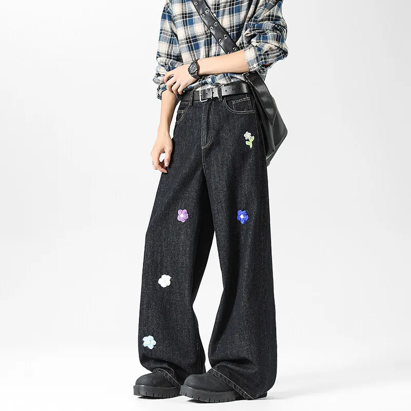 ROOMBOSE Jeans Unisex Black-3