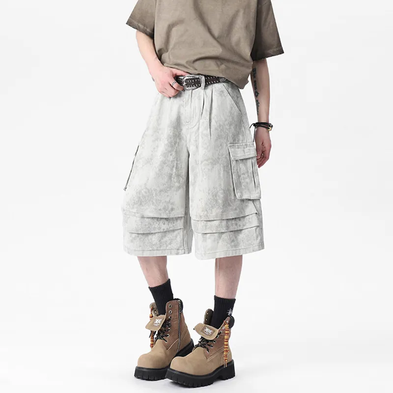 ROOMBOSE Denim Shorts Unisex-3