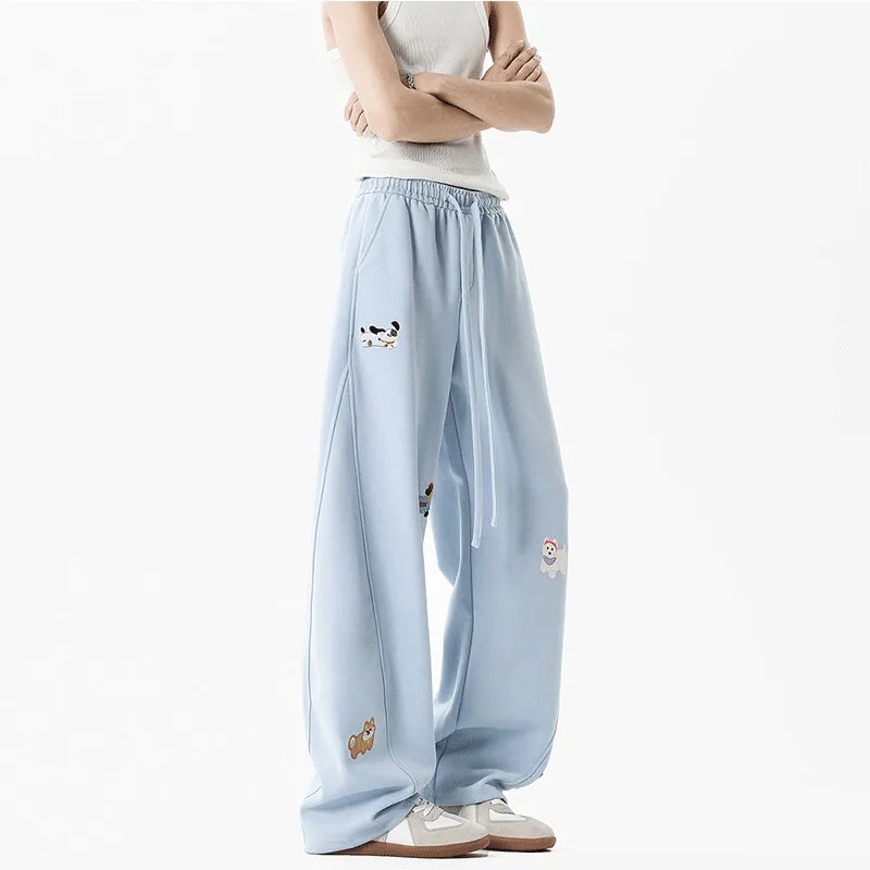 ROOMBOSE Casual Pants Unisex-7