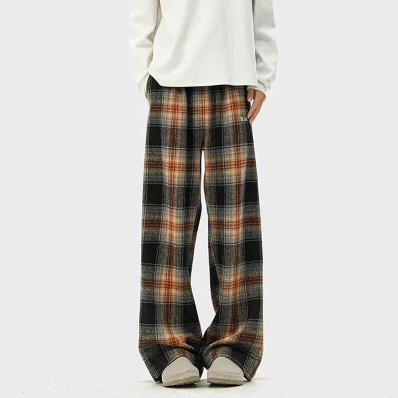 ROOMBOSE Casual Pants Unisex Black-3