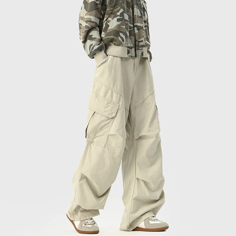 PAINT STAIN Cargo Pants Unisex-23