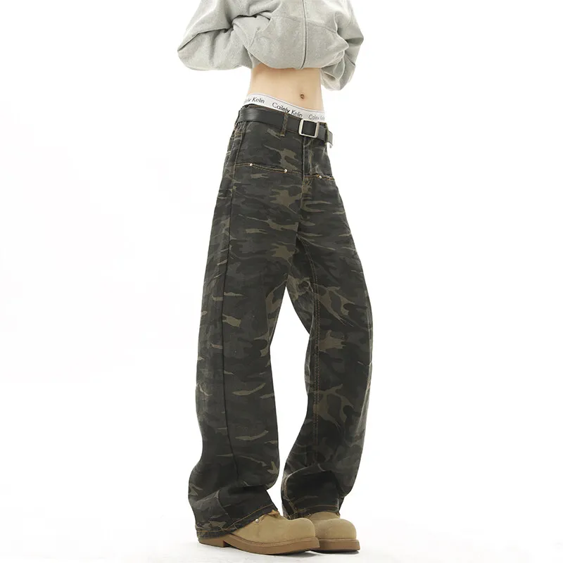 ROOMBOSE Casual Pants Unisex Army Green-4