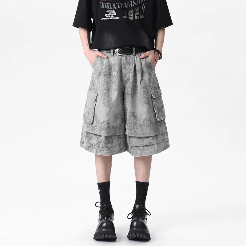 ROOMBOSE Denim Shorts Unisex-5