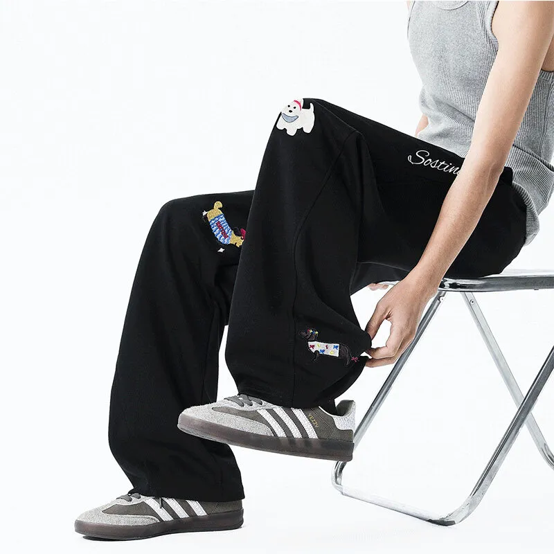 ROOMBOSE Casual Pants Unisex-14