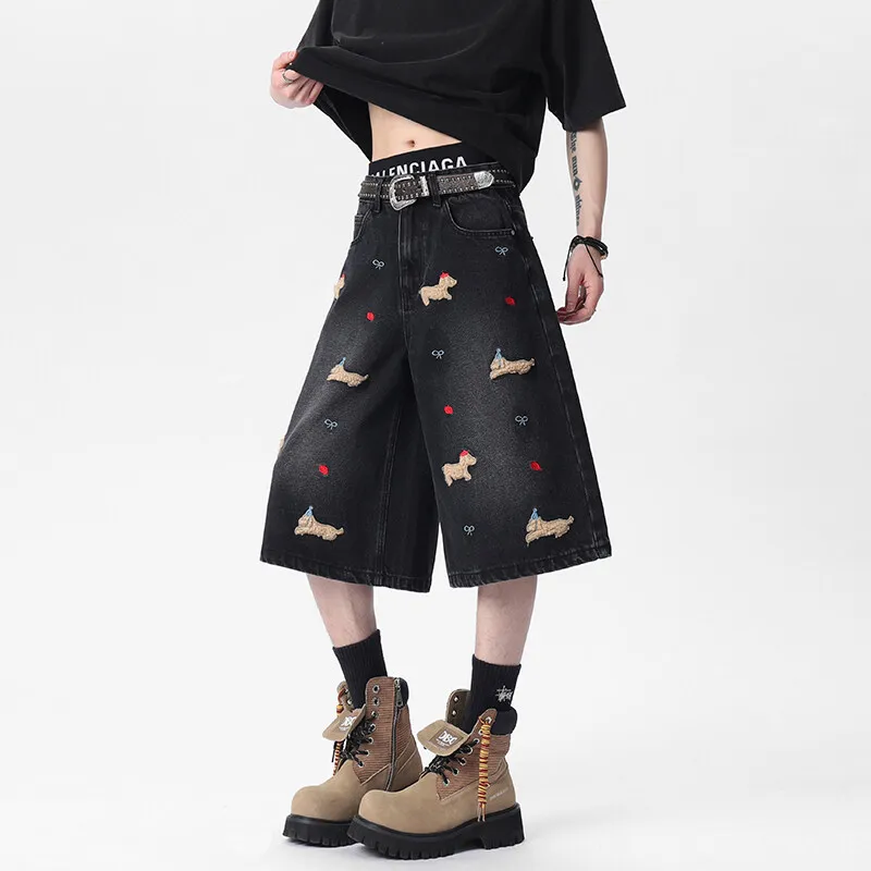 ROOMBOSE Denim Shorts Unisex-2