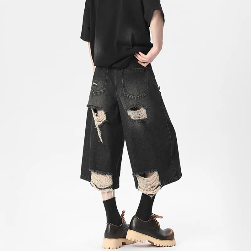 ROOMBOSE Denim Shorts Unisex-6