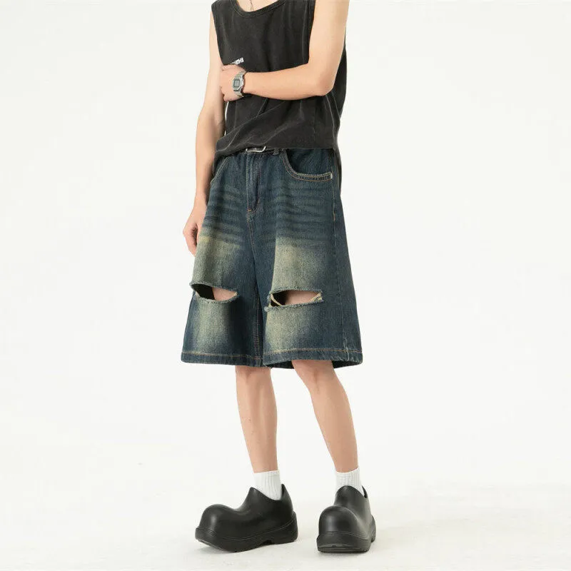 ROOMBOSE Denim Shorts Unisex-2