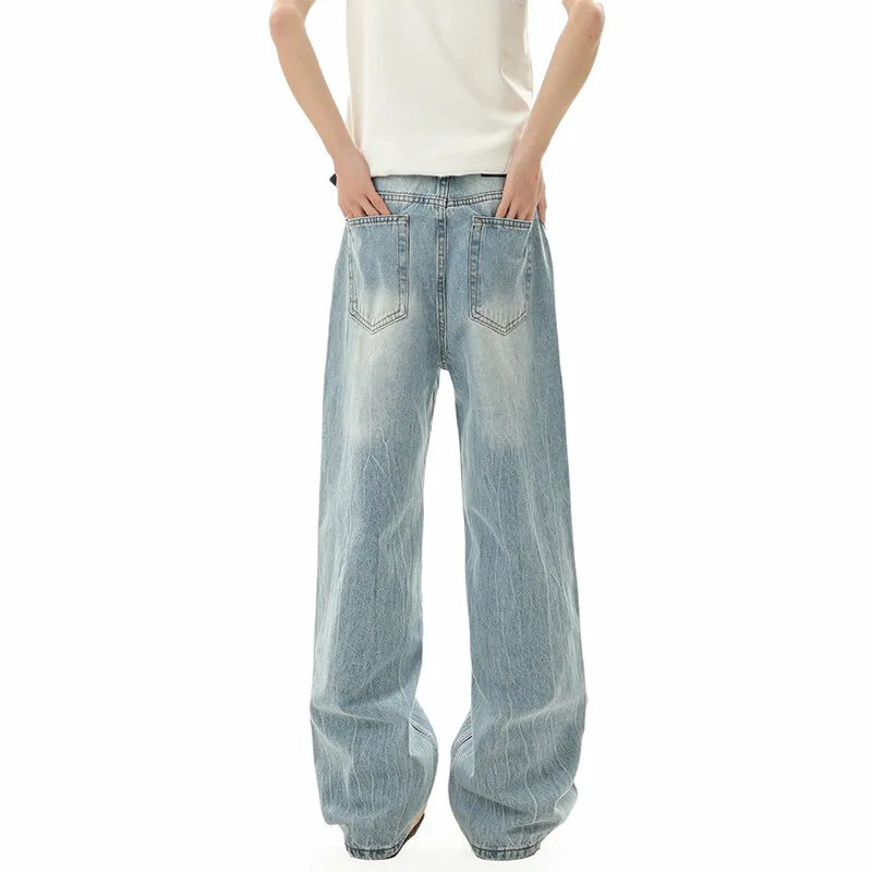 ROOMBOSE Jeans Unisex Light Blue-3