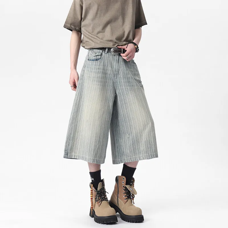 ROOMBOSE Denim Shorts Unisex-1