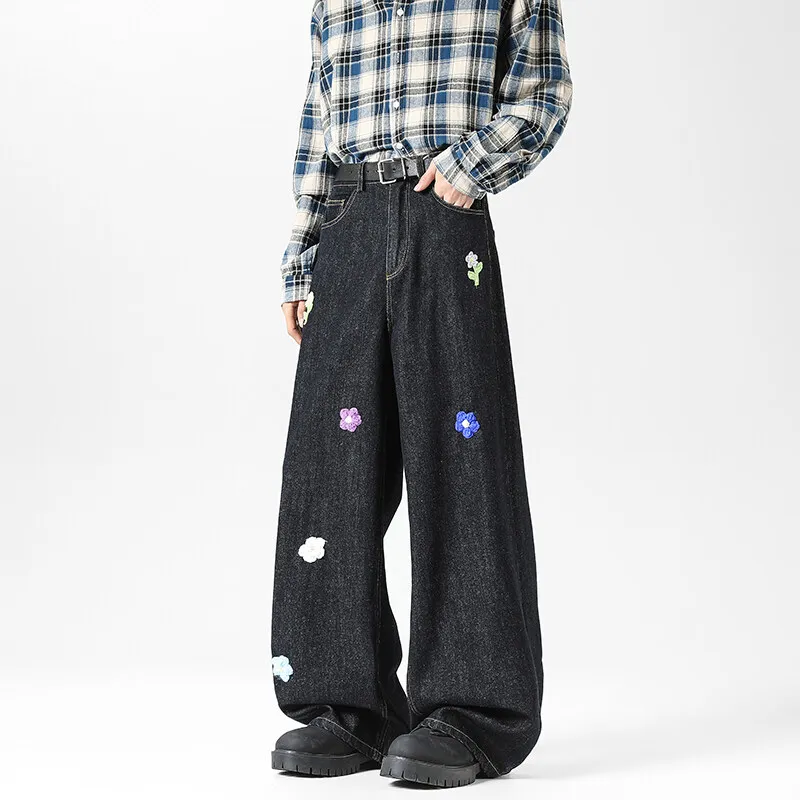 ROOMBOSE Jeans Unisex Black-0