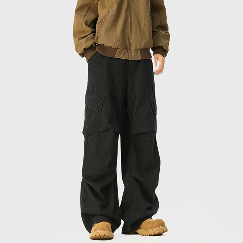 PAINT STAIN Cargo Pants Unisex-4
