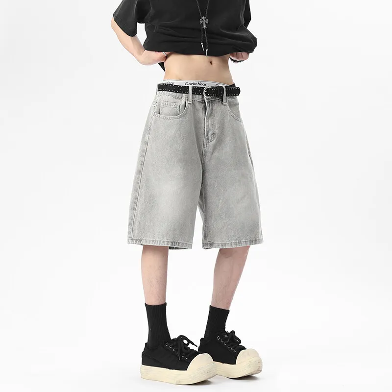 ROOMBOSE Denim Shorts Unisex-3