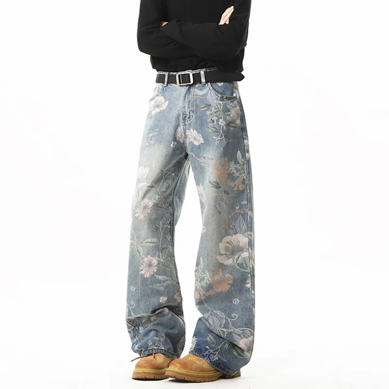 ROOMBOSE Jeans Unisex Blue-3