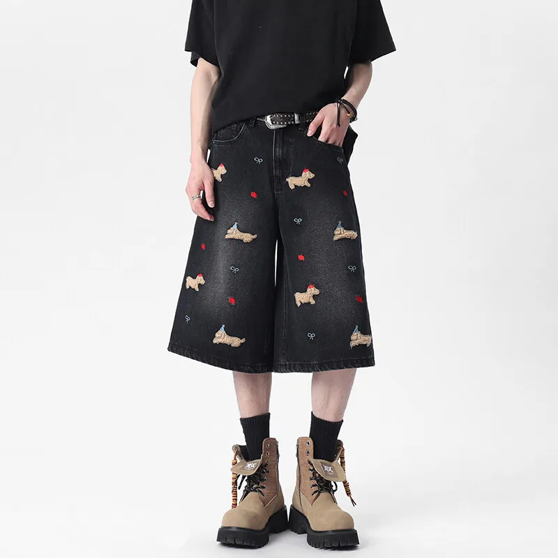 ROOMBOSE Denim Shorts Unisex-1