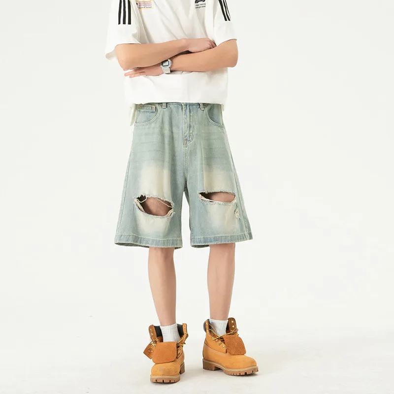 ROOMBOSE Denim Shorts Unisex-7