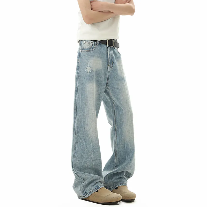 ROOMBOSE Jeans Unisex Light Blue-2