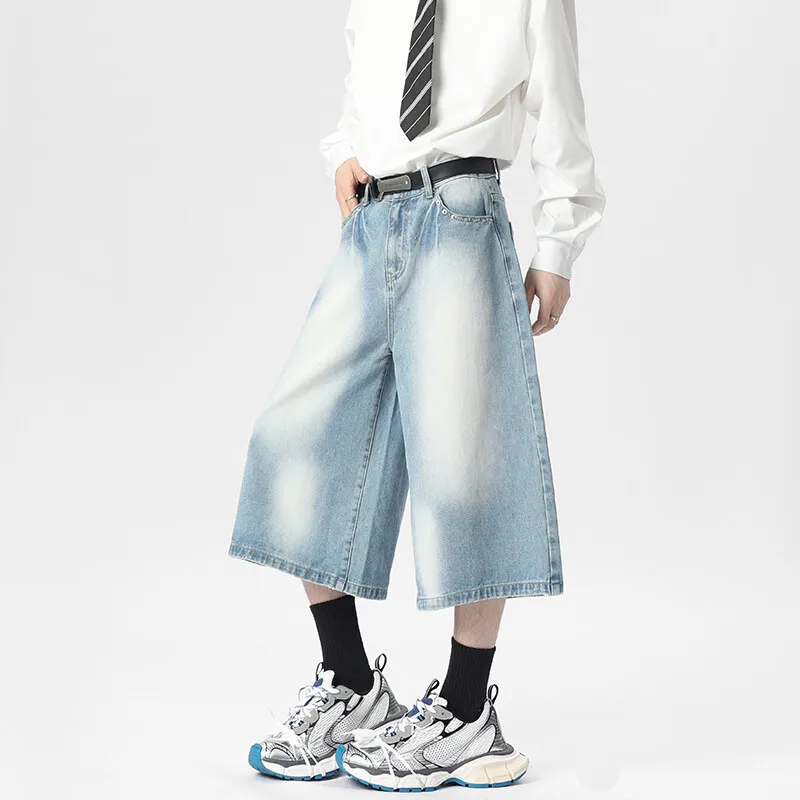 ROOMBOSE Denim Shorts Unisex-5