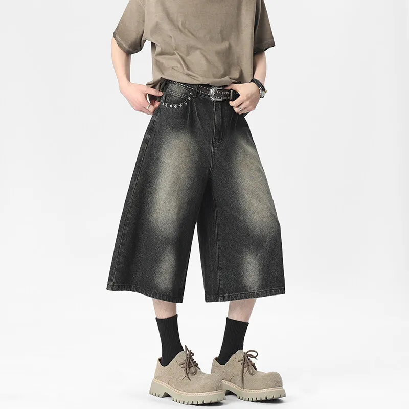 ROOMBOSE Denim Shorts Unisex-2