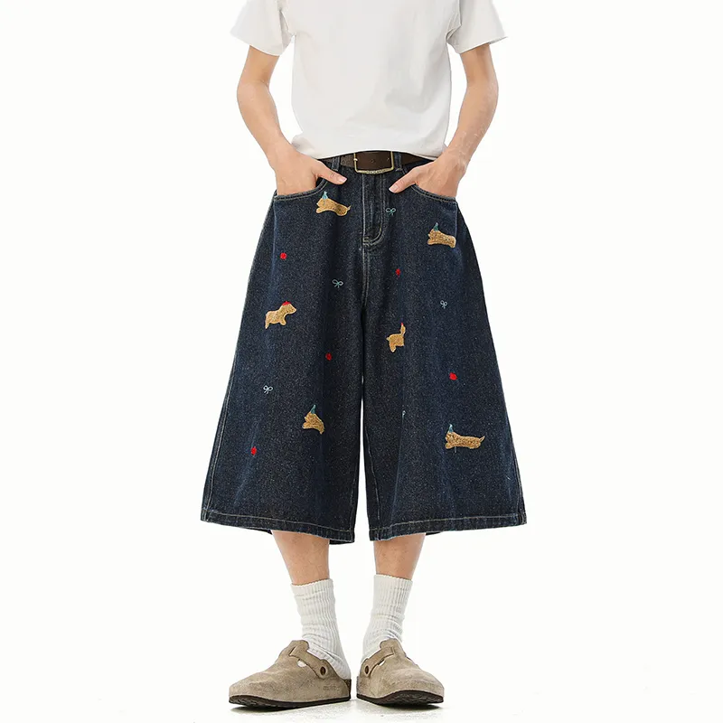 ROOMBOSE Denim Shorts Unisex-2