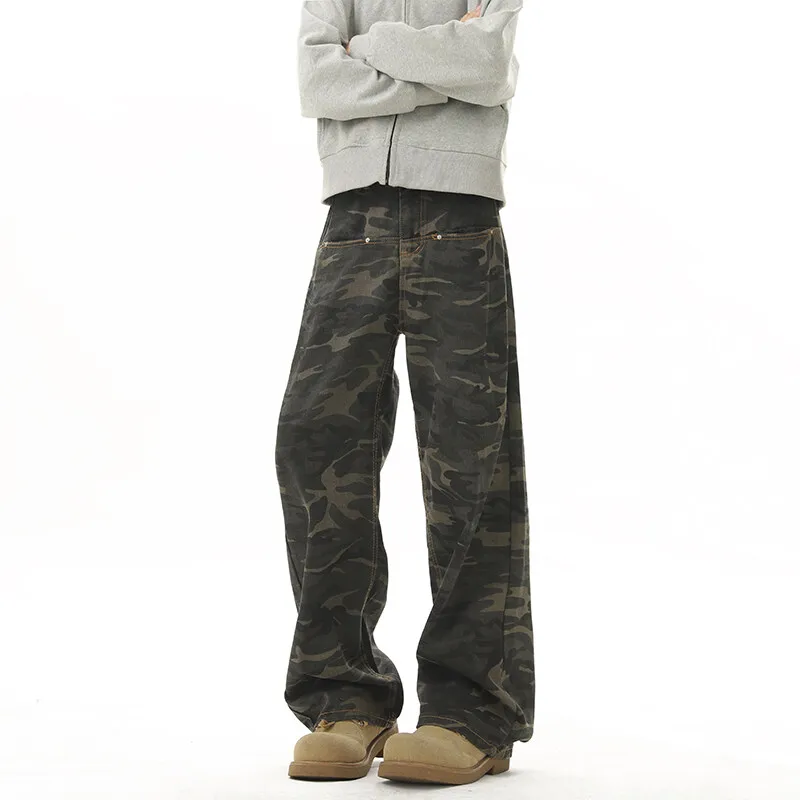 ROOMBOSE Casual Pants Unisex Army Green-2