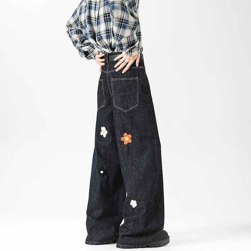 ROOMBOSE Jeans Unisex Black-2