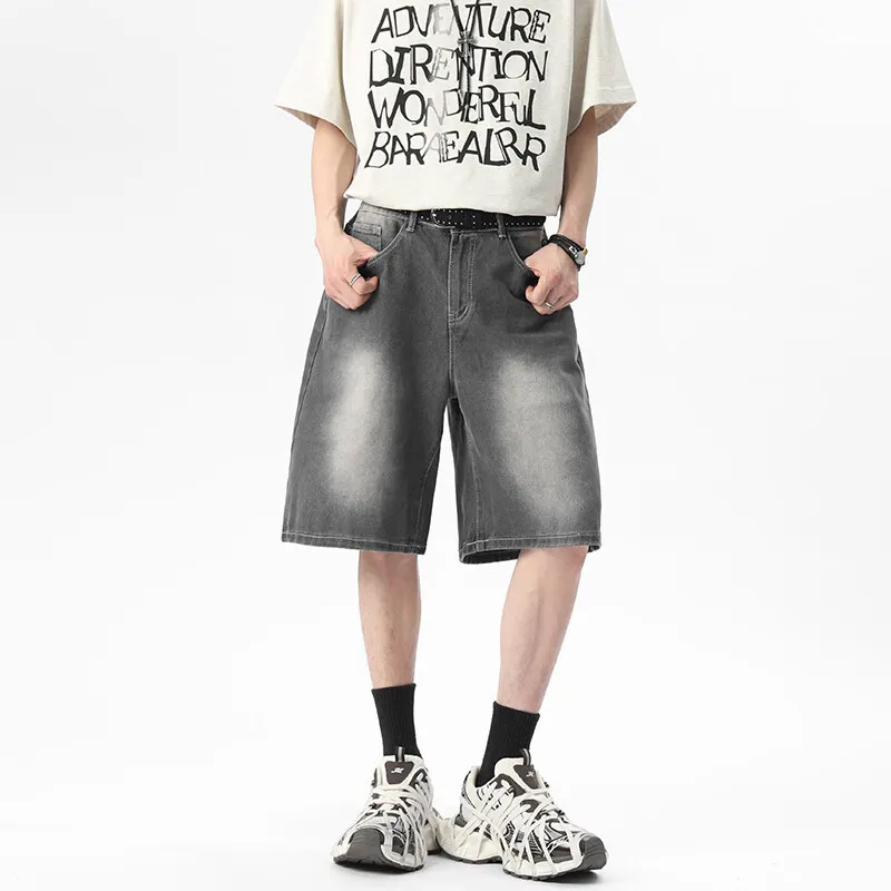 ROOMBOSE Denim Shorts Unisex-5