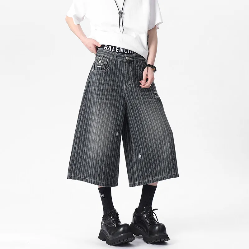 ROOMBOSE Denim Shorts Unisex-6