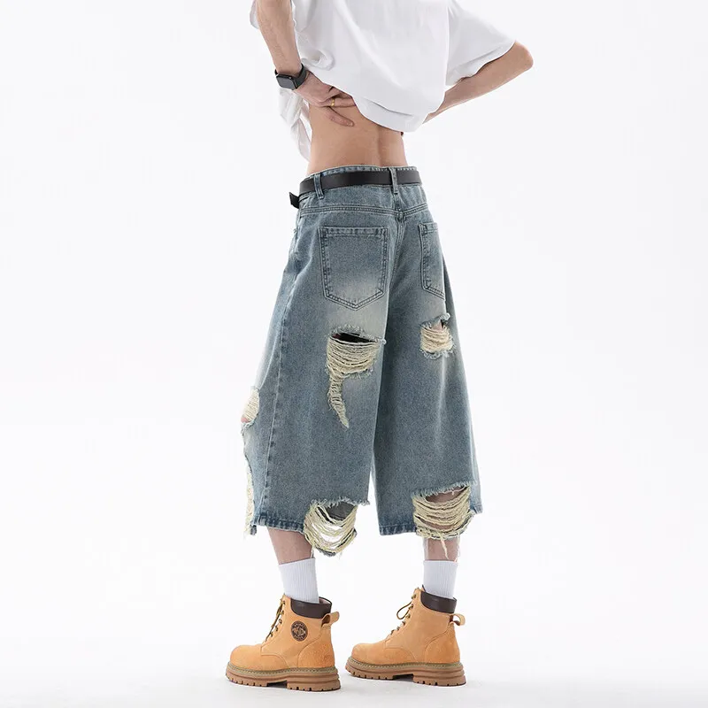 ROOMBOSE Denim Shorts Unisex-2