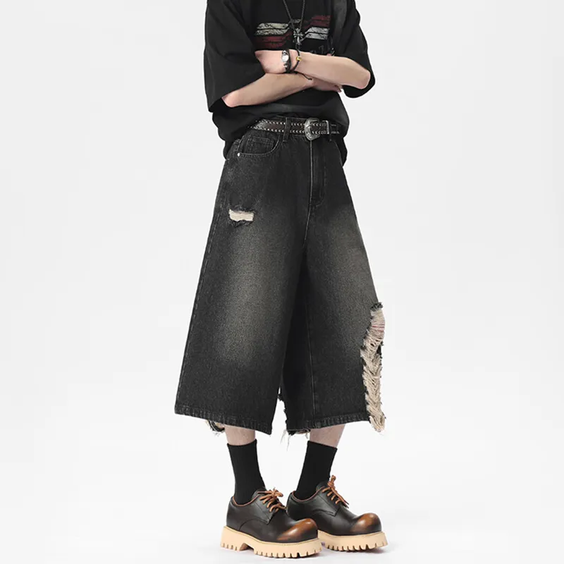 ROOMBOSE Denim Shorts Unisex-7